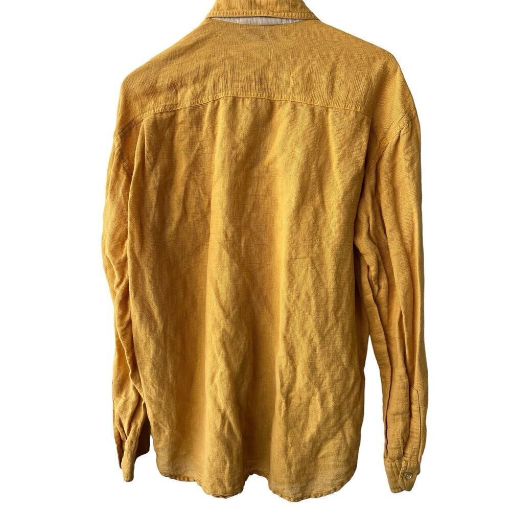 Ultra Rare AB 1953 Umberto Bilancioni Cotton Linen Button Down Size 52 - Picture 8 of 10